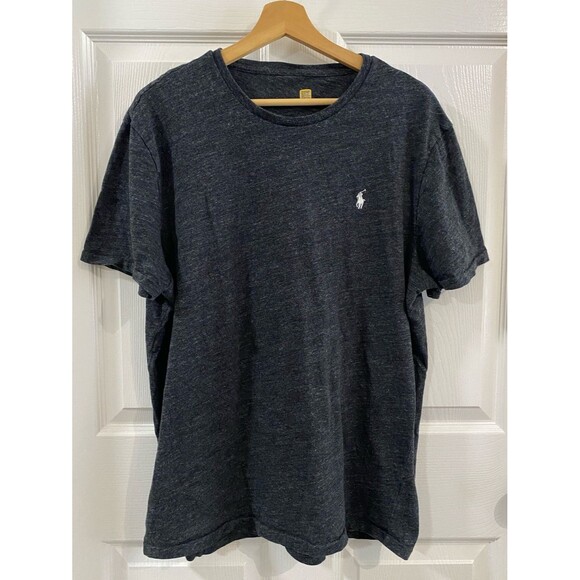 Polo by Ralph Lauren Other - Polo Ralph Lauren Heather Grey Cotton White Pony T-Shirt XL Preppy Luxury